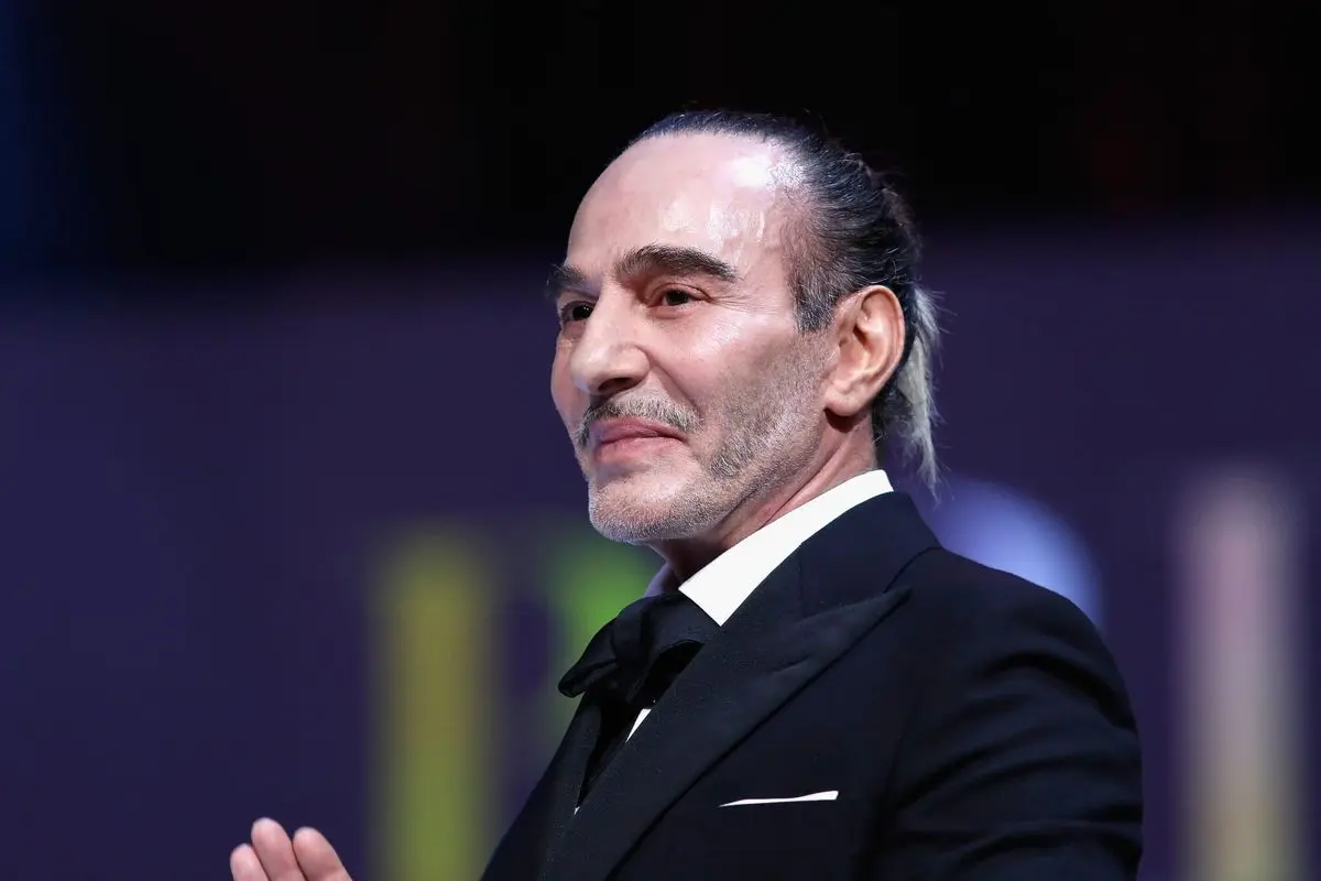 John Galliano at a public appearance, Getty Images archival photo